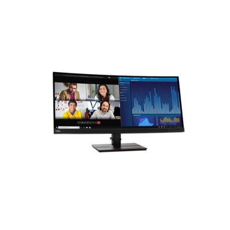 Asztali monitor, Lenovo 34" ThinkVision P34w-20 USB-C - IPS WLED - Bontott csomagolású termék