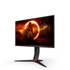 Asztali monitor, AOC Gaming 165Hz IP monitor 23,8" Q24G2A/BK, 2560x1440 16:9, 350cd/m2, 1ms, HDMI/DisplayPort, hangszóró, áll. mag, pivot
