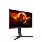 Asztali monitor, AOC Gaming 165Hz IP monitor 23,8" Q24G2A/BK, 2560x1440 16:9, 350cd/m2, 1ms, HDMI/DisplayPort, hangszóró, áll. mag, pivot
