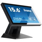 Asztali monitor, Iiyama touch IPS monitor 15.6" T1634MC-B8X, 1920x1080, 16:9, 450cd/m2, 25ms, VGA/DP/HDMI/HDCP, IP65
