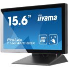 Asztali monitor, Iiyama touch IPS monitor 15.6" T1634MC-B8X, 1920x1080, 16:9, 450cd/m2, 25ms, VGA/DP/HDMI/HDCP, IP65