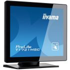 Asztali monitor, Iiyama touch monitor, 17", 1280x1024, 5:4, 215cd, 5ms, 1000:1, DVI/VGA, T1721MSC