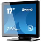 Asztali monitor, Iiyama touch monitor, 17", 1280x1024, 5:4, 215cd, 5ms, 1000:1, DVI/VGA, T1721MSC