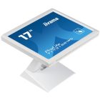 Asztali monitor, Iiyama touch monitor, 17", 1280x1024, 5:4, 200cd, 5ms, 1000:1,VGA/HDMI/DP, T1731SR, fehér
