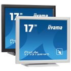 Asztali monitor, Iiyama touch monitor, 17", 1280x1024, 5:4, 200cd, 5ms, 1000:1,VGA/HDMI/DP, T1731SR, fehér
