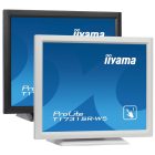 Asztali monitor, Iiyama touch monitor, 17", 1280x1024, 5:4, 200cd, 5ms, 1000:1,VGA/HDMI/DP, T1731SR, fehér