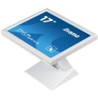 Asztali monitor, Iiyama touch monitor, 17", 1280x1024, 5:4, 200cd, 5ms, 1000:1,VGA/HDMI/DP, T1731SR, fehér