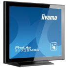 Asztali monitor, Iiyama touch monitor, 17", 1280x1024, 5:4, 225cd, 5ms, 1000:1,VGA/HDMI/DP, T1732MSC