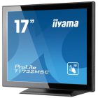 Asztali monitor, Iiyama touch monitor, 17", 1280x1024, 5:4, 225cd, 5ms, 1000:1,VGA/HDMI/DP, T1732MSC