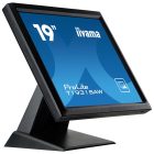 Asztali monitor, Iiyama touch monitor, 19", 1024x768, 4:3, 230cd, 5ms, 1000:1,VGA/HDMI/DP, T1931SAW