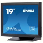 Asztali monitor, Iiyama touch monitor, 19", 1024x768, 4:3, 230cd, 5ms, 1000:1,VGA/HDMI/DP, T1931SAW