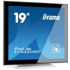 Asztali monitor, Iiyama touch monitor, 19", 1280x1024, 5:4, 215cd, 14ms, 1000:1, VGA/HDMI/DP, T1932MSC, fehér