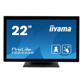   Asztali monitor, Iiyama 24/7 touch monitor, 21,5", 1920x1080, 16:9, 305cd, 8ms,/HDMI/Ethernet, android, 2GB/16GB, T2234AS