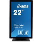 Asztali monitor, Iiyama 24/7 touch monitor, 21,5", 1920x1080, 16:9, 305cd, 8ms,/HDMI/Ethernet, android, 2GB/16GB, T2234AS