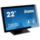 Asztali monitor, Iiyama 24/7 touch monitor, 21,5", 1920x1080, 16:9, 305cd, 8ms,/HDMI/Ethernet, android, 2GB/16GB, T2234AS