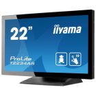 Asztali monitor, Iiyama 24/7 touch monitor, 21,5", 1920x1080, 16:9, 305cd, 8ms,/HDMI/Ethernet, android, 2GB/16GB, T2234AS