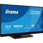 Asztali monitor, Érintőképernyős IIYAMA touch IPS monitor 21.5&quot T2254MSC-B1AG, 1920x1080, 16:9, 300cd/m2, 4ms, HDMI/DP,  hangszóró