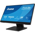 Asztali monitor, Érintőképernyős IIYAMA touch IPS monitor 21.5&quot T2254MSC-B1AG, 1920x1080, 16:9, 300cd/m2, 4ms, HDMI/DP,  hangszóró