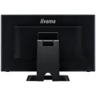Asztali monitor, Iiyama touch monitor, 23,8", 1920x1080, 16:9, 215cd, 5ms, 1000:1, DVI/VGA/HDMI, hangszóró, T2336MSC-B3