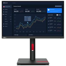   Asztali monitor, Lenovo 23" ThinkVision T23I-30 - IPS WLED monitor