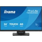 Asztali monitor, Érintőképernyős Iiyama touch IPS monitor, 23,8&quot, 1920 x 1080, 16:9, 300cd, 4ms, 1000:1, HDMI/DP/USBx2, T2454MSC-B3AG