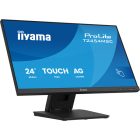Asztali monitor, Érintőképernyős Iiyama touch IPS monitor, 23,8&quot, 1920 x 1080, 16:9, 300cd, 4ms, 1000:1, HDMI/DP/USBx2, T2454MSC-B3AG