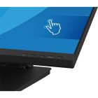 Asztali monitor, Érintőképernyős Iiyama touch IPS monitor, 23,8&quot, 1920 x 1080, 16:9, 300cd, 4ms, 1000:1, HDMI/DP/USBx2, T2454MSC-B3AG
