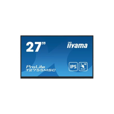Interaktív kijelző, iiyama touch IPS, 27&quot, T2755MSC-B1