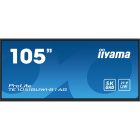 Interaktív kijelző, iiyama touch VA monitor,104,6&quot, 5120x2160, 21:9, 450cd, 6,5ms, 4000:1, HDMIx5/DP/USB-Cx3/USBx2/RJ45x2/RS-232c