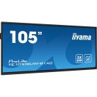 Interaktív kijelző, iiyama touch VA monitor,104,6&quot, 5120x2160, 21:9, 450cd, 6,5ms, 4000:1, HDMIx5/DP/USB-Cx3/USBx2/RJ45x2/RS-232c