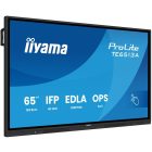 Interaktív kijelző, iiyama touch IPS monitor, 64,5&quot, 3840 x 2160, 16:9, 450cd, 8ms, 1200:1, HDMIx3/DP/USB-Cx2/USBx5/RJ45x2/RS-232C