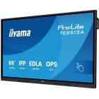Interaktív kijelző, iiyama touch IPS monitor, 64,5&quot, 3840 x 2160, 16:9, 450cd, 8ms, 1200:1, HDMIx3/DP/USB-Cx2/USBx5/RJ45x2/RS-232C