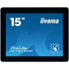 Asztali monitor, Iiyama touch monitor, 15, 1024x768, 4:3 315cd, 8ms, 800:1,VGA/HDMI/DP, Open frame, TF1515MC