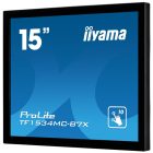 Asztali monitor, Iiyama touch monitor, 15, 1024x768, 4:3, 330cd, 8ms, 700:1,VGA/HDMI/DP, Open frame, TF1534MC