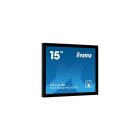 Asztali monitor, Iiyama touch monitor, 15, 1024x768, 4:3, 330cd, 8ms, 700:1,VGA/HDMI/DP, Open frame, TF1534MC