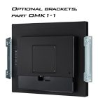 Asztali monitor, Iiyama touch monitor, 15, 1024x768, 4:3, 330cd, 8ms, 700:1,VGA/HDMI/DP, Open frame, TF1534MC