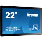 Asztali monitor, Iiyama touch monitor, 21,5, 1920x1080, 16:9, 315cd, 14ms, 1000:1,VGA/HDMI/DP, Open frame, TF2215MC