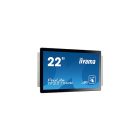 Asztali monitor, Iiyama touch monitor, 21,5, 1920x1080, 16:9, 315cd, 14ms, 1000:1,VGA/HDMI/DP, Open frame, TF2215MC
