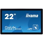Asztali monitor, Iiyama touch monitor, 21,5, 1920x1080, 16:9, 315cd, 14ms, 1000:1,VGA/HDMI/DP, Open frame, TF2215MC