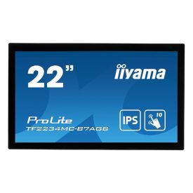   Asztali monitor, Iiyama touch monitor, 21,5, 1920x1080, 16:9, 300cd, 8ms, 1000:1,VGA/HDMI/DP, Open frame, TF2234MC