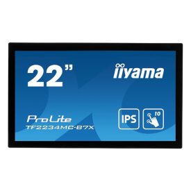   Asztali monitor, Iiyama touch monitor, 21,5, 1920x1080, 16:9, 305cd, 8ms, 1000:1,VGA/HDMI/DP, Open frame, TF2234MC