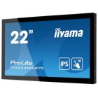 Asztali monitor, Iiyama touch monitor, 21,5, 1920x1080, 16:9, 305cd, 8ms, 1000:1,VGA/HDMI/DP, Open frame, TF2234MC