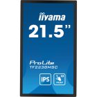 Asztali monitor, Iiyama touch IPS monitor 21.5 TF2238MSC-B1, 1920x1080, 16:9, 525cd/m2, 5ms, DP/HDMI//USB, hangszóró,  open frame