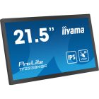 Asztali monitor, Iiyama touch IPS monitor 21.5 TF2238MSC-B1, 1920x1080, 16:9, 525cd/m2, 5ms, DP/HDMI//USB, hangszóró,  open frame