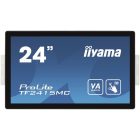 Asztali monitor, Iiyama touch VA monitor 23.8 TF2415MC-B2, 1920x1080, 16:9, 350cd/m2, 16ms, VGA/DP/HDMI/HDCP, IP65, Pivot
