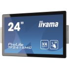 Asztali monitor, Iiyama touch VA monitor 23.8 TF2415MC-B2, 1920x1080, 16:9, 350cd/m2, 16ms, VGA/DP/HDMI/HDCP, IP65, Pivot