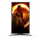 Asztali monitor, AOC 28" U28G2XU2/BK gaming monitor - IPS PIVOT