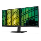 Asztali monitor, AOC VA monitor 34" U34E2M, 3440x1440, 21:9, 300cd/m2, 4ms, 2xHDMI/DisplayPort