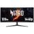 Asztali monitor, Acer 34 Nitro XZ340CUJ0BMIIPHX ZeroFrame Adaptive-Sync - VA - 120Hz - Fekete