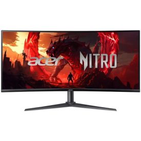   Asztali monitor, Acer 34&quot Nitro XZ340CUJ0BMIIPHX ZeroFrame Adaptive-Sync - VA - 120Hz - Fekete - Bontott termék